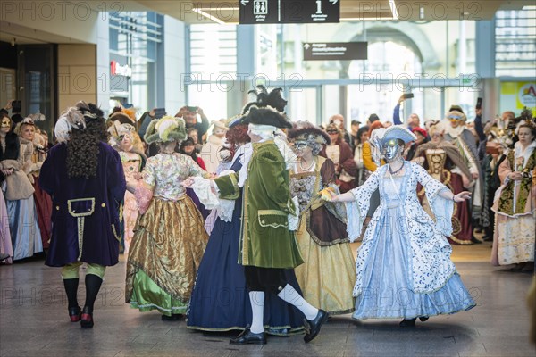 LUST & PASSION & JOY OF LIFE, for the joy of the masquerade, the Elbvenezian Carnival took place in