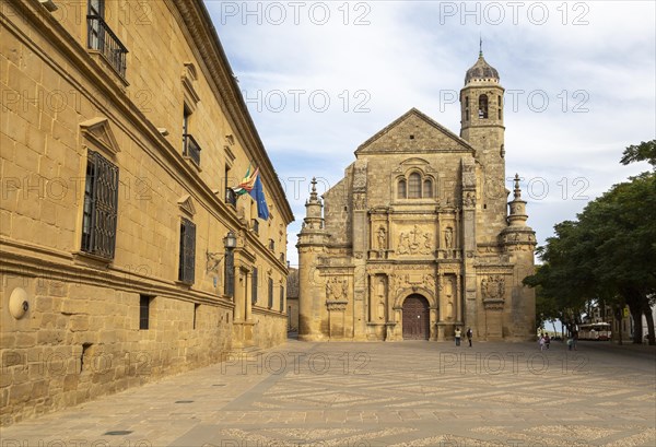 Sacred Chapel of El Salvador, Sacra Capilla del Salvador, Plaza Vazquez de Molina, Ubeda, Spain,