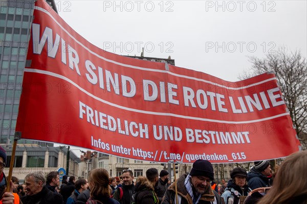 Brussels, 23 January: European demonstration for democracy, organised by the Europeans United