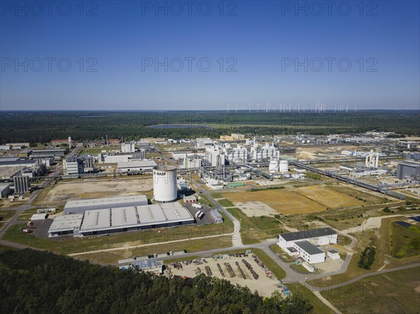 Chemical plant Schwarzheide. BASF Schwarzheide GmbH is a wholly owned subsidiary of BASF SE,