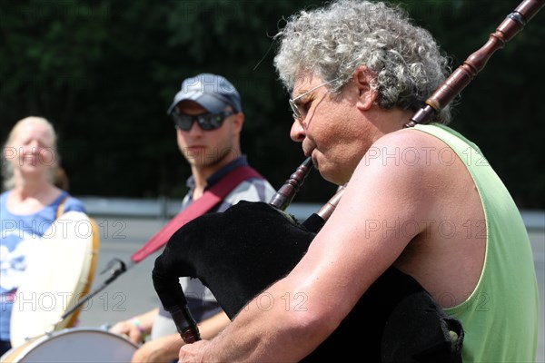 Ramstein 2021 peace camp bicycle demonstration: A bicycle demonstration took place on Saturday