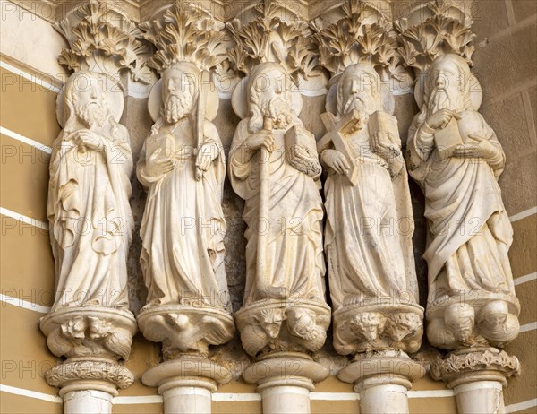Historic Roman Catholic cathedral church of Evora, Se de Evora, in the city centre, Basilica