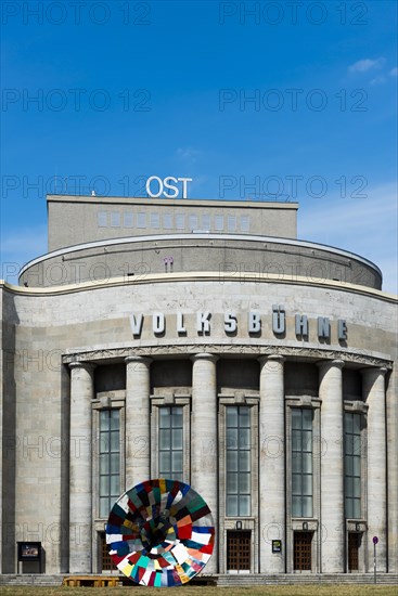 Volksbuehne am Rosa-Luxemburg-Platz, theatre, opera, architecture, GDR, East Germany, history,