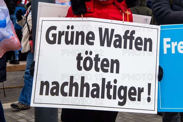 A large peace demonstration took place in Ramstein. Several thousand participants demonstrated