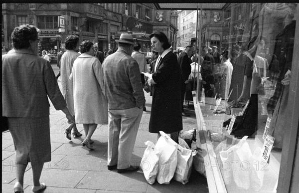 DEU, Germany, Dortmund: Personalities from politics, business and culture from the years 1965-71.