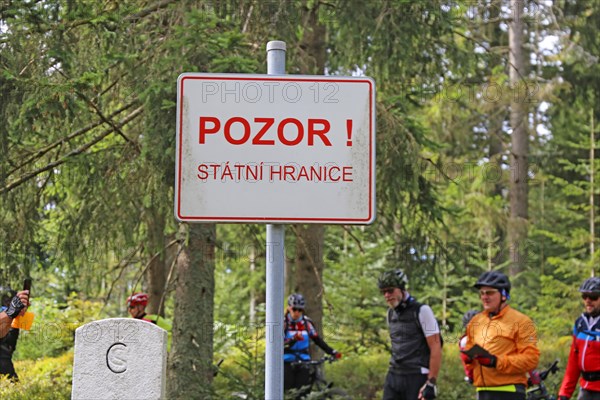 Mountain bike tour through the Bavarian Forest with the DAV Summit Club: National border on the
