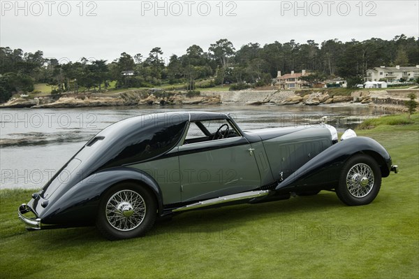 1934 Hispano Suiza, J12 V12 Rothschild Coupe by Darrin USA Vintage classic car