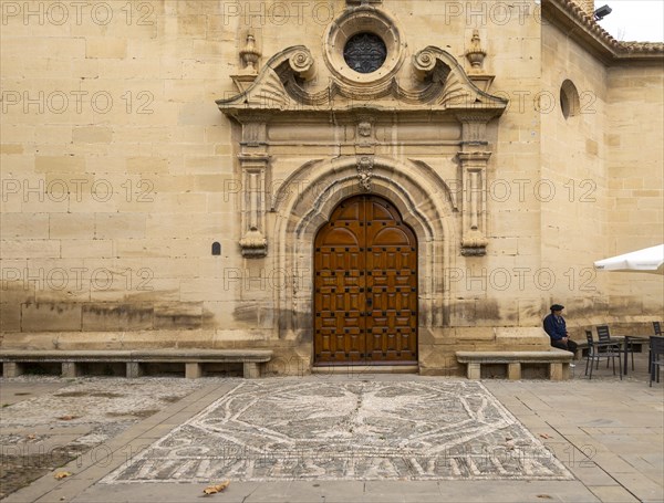 Ermita de Nuestra Senora Virgen de la Plaza, church, Plaza Mayor, Elceigo, Alava, Basque Country,