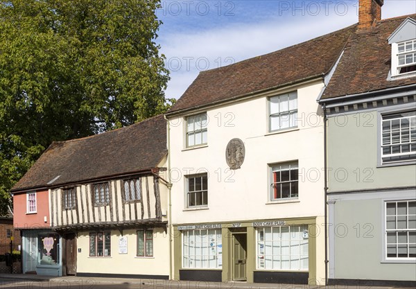 Historic buildings in Fore Street, Ipswich, Suffolk, England, UK
