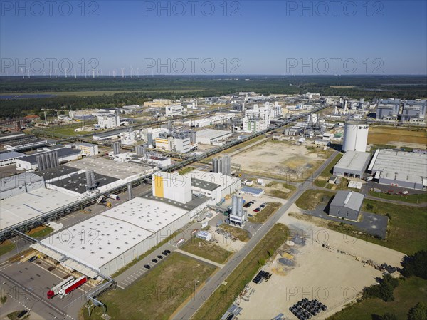 Chemical plant Schwarzheide. BASF Schwarzheide GmbH is a wholly owned subsidiary of BASF SE,