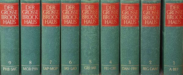 Encyclopaedia Brockhaus Lexicon Books, Germany, Europe