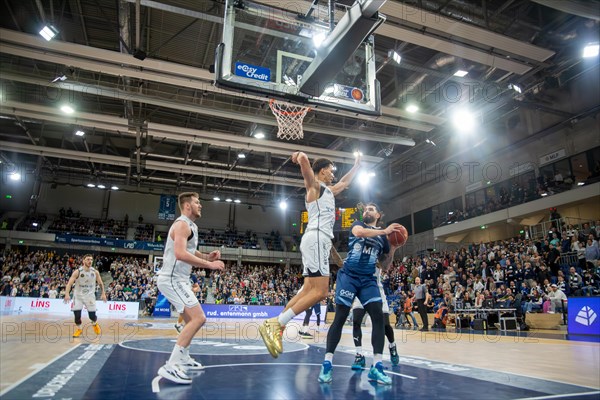 09.02.2024, easy Credit BBL, German Basketball League, Matchday 20) : Game scene MLP Academics