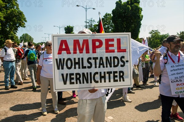 Neustadt an der Weinstrasse, 28 May 2023: Neustadt entrepreneur Dr Wolfgang Kochanek called for the