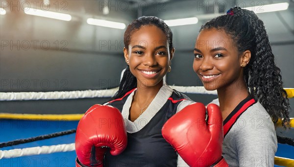 AI generated, woman, woman, 35, years, Thai, Thai, sport, boxing, gloves, Thai boxing, Muay Thai,