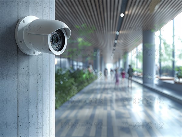 Camera for monitoring critical infrastructure such as streets, schools, squares, authorities, AI