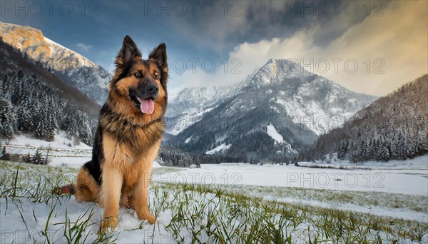 AI generated, animal, animals, mammal, mammals, biotope, habitat, one, single animal, foraging,
