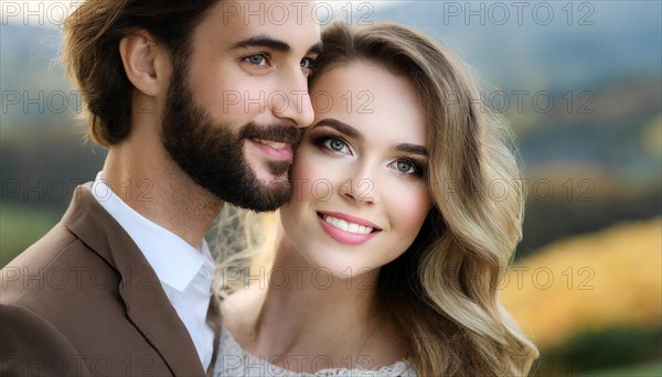 AI generated, human, people, man, men, bearded, dark-haired, woman, blond, blonde, brunette, woman,