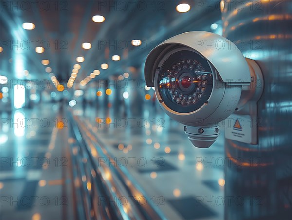 Camera for monitoring critical infrastructure such as streets, schools, squares, authorities, AI