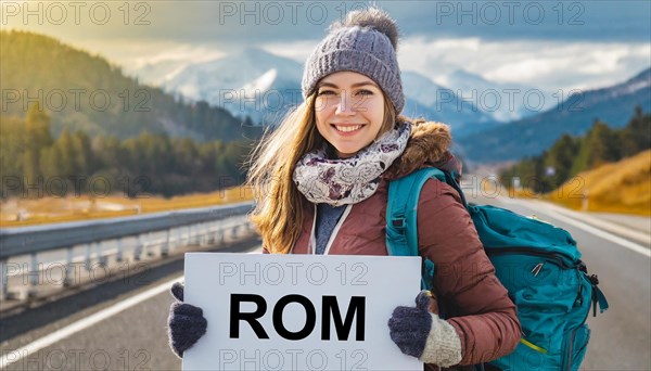 AI generated, human, humans, person, persons, woman, woman, one person, 20, 25, years, outdoor,