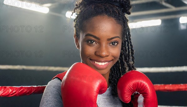 AI generated, woman, woman, 35, years, thai, thai, sport, boxing, gloves, thai boxing, muay thai,