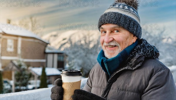 AI generated, human, humans, person, persons, man, 65, years, senior, seniors, one person, outdoor,