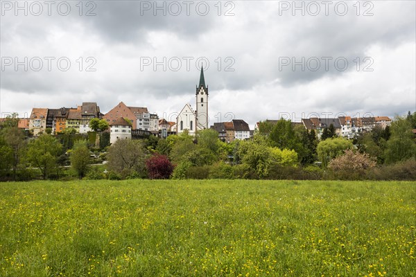 Historic old town, Engen, Hegau, Constance district, Lake Constance, Baden-Wuerttemberg, Germany,
