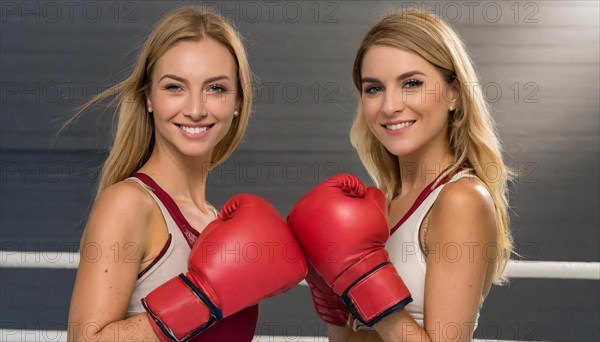AI generated, woman, woman, 35, years, thai, thai, sport, boxing, gloves, thai boxing, muay thai,