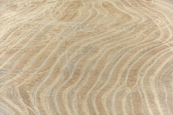 Harvested fields south of Siena, Crete Senesi, Tuscany, Italy, Europe