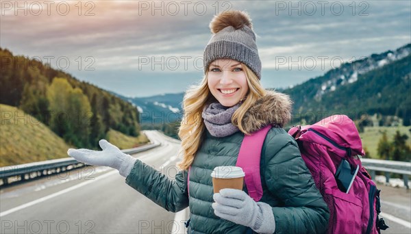 AI generated, human, humans, person, persons, woman, woman, one person, 20, 25, years, outdoor,