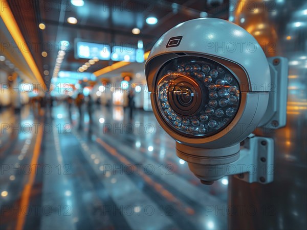 Camera for monitoring critical infrastructure such as streets, schools, squares, authorities, AI