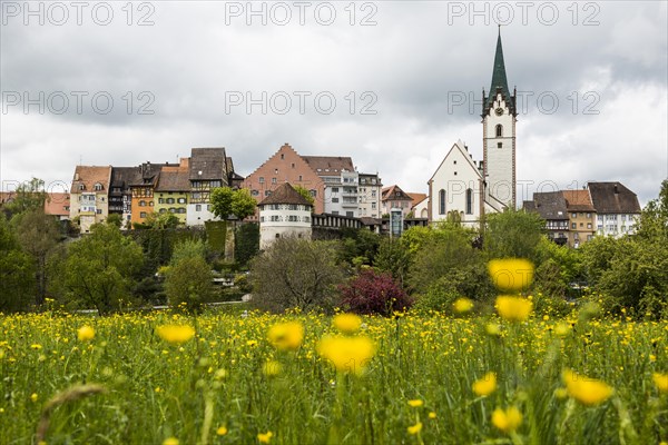 Historic old town, Engen, Hegau, Constance district, Lake Constance, Baden-Wuerttemberg, Germany,