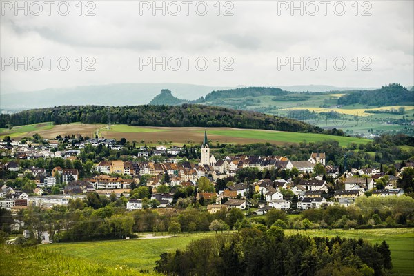 Historic old town, Engen, Hegau, Constance district, Lake Constance, Baden-Wuerttemberg, Germany,