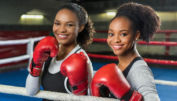 AI generated, woman, woman, 35, years, Thai, Thai, sport, boxing, gloves, Thai boxing, Muay Thai,