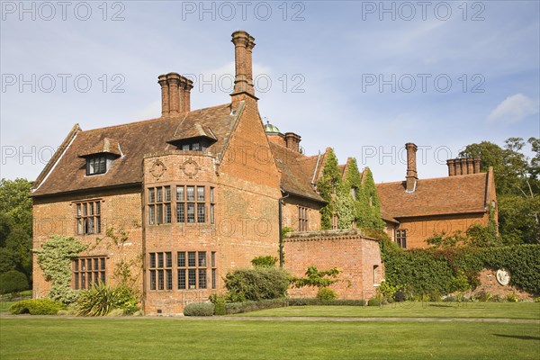 Woodhall manor Tudor house, Sutton, Suffolk, England used as a wedding venue