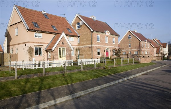 The Maharishi Garden Village is a 30-home settlement in Rendlesham, Suffolk, England built