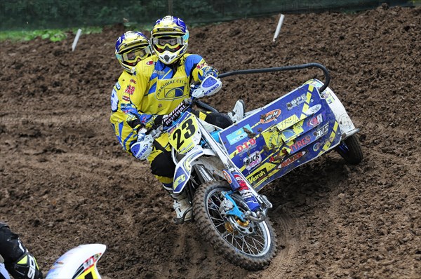 FIM Sidecar World Championship 2015, Rudersberg Motocross, Rudersberg, Baden-Wuerttemberg, Germany,