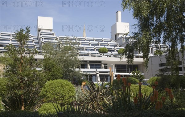 New Court building in Christ's College, University of Cambridge, architect Sir Denys Lasdun built