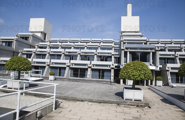 New Court building in Christ's College, University of Cambridge, architect Sir Denys Lasdun built