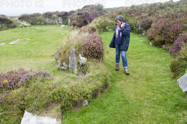 Chysauster Ancient Village is a late Iron Age and Romano-British village of courtyard houses in