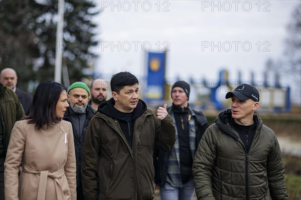 Annalena Baerbock (Alliance 90/The Greens), Federal Foreign Minister, visits the former seat of the