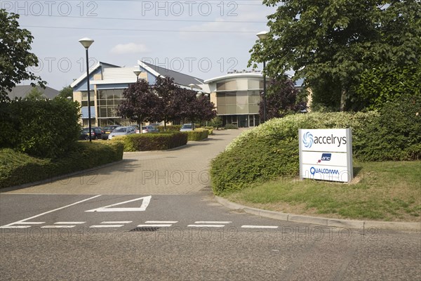 Modern high-tech businesses located in Cambridge Science park, Cambridge, England founded by