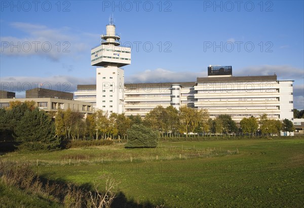 High tech industrial at British Telecom's Adastral Park, Martlesham, Suffolk, England, United