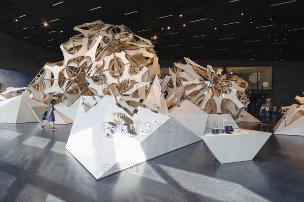 Exhibition in the Futurium. Ideas for the future come to life on 3000 square metres. In three