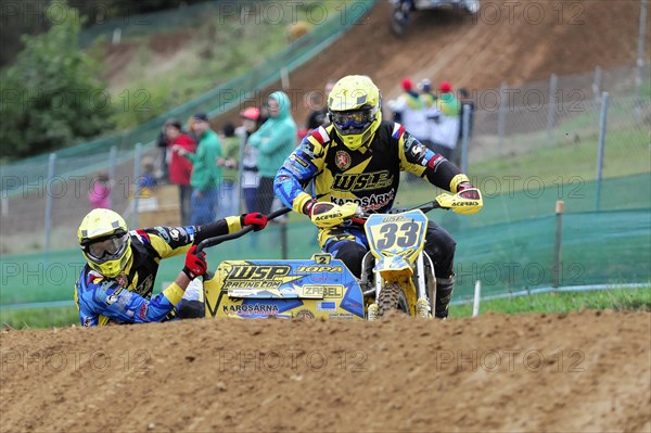 FIM Sidecar World Championship 2015, Rudersberg Motocross, Rudersberg, Baden-Wuerttemberg, Germany,