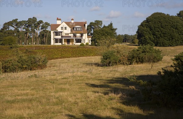 Tranmer House former home of Edith Pretty who organised the archaeological excavation at Sutton Hoo