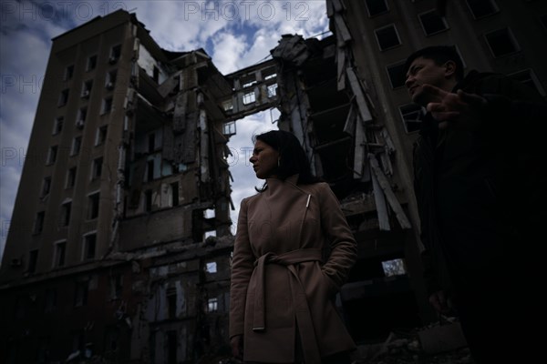 Annalena Baerbock (Alliance 90/The Greens), Federal Foreign Minister, visits the former seat of the