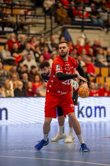 18.02.2024, 2nd HBL, German Handball League, Matchday 21) : Eulen Ludwigshafen against TuS