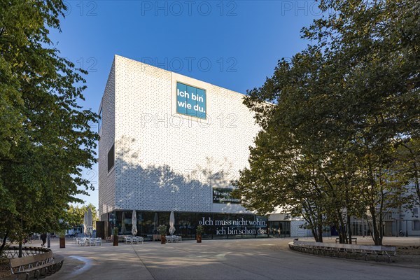 Vorarlberg Museum on Kornmarktplatz, State Museum, Bregenz, Lake Constance, Vorarlberg, Austria,