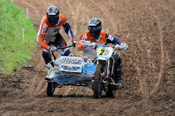 FIM Sidecar World Championship 2015, Rudersberg Motocross, Rudersberg, Baden-Wuerttemberg, Germany,