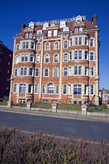 Cliff House Edwardian or Victorian building, Hamilton Gardens, Felixstowe, Suffolk, England, United